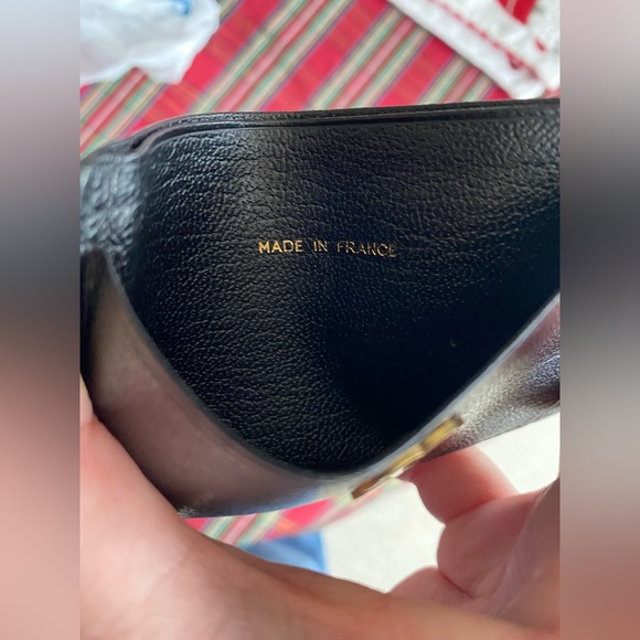 Chanel black goat skin caviar card case - Picture 3 of 6